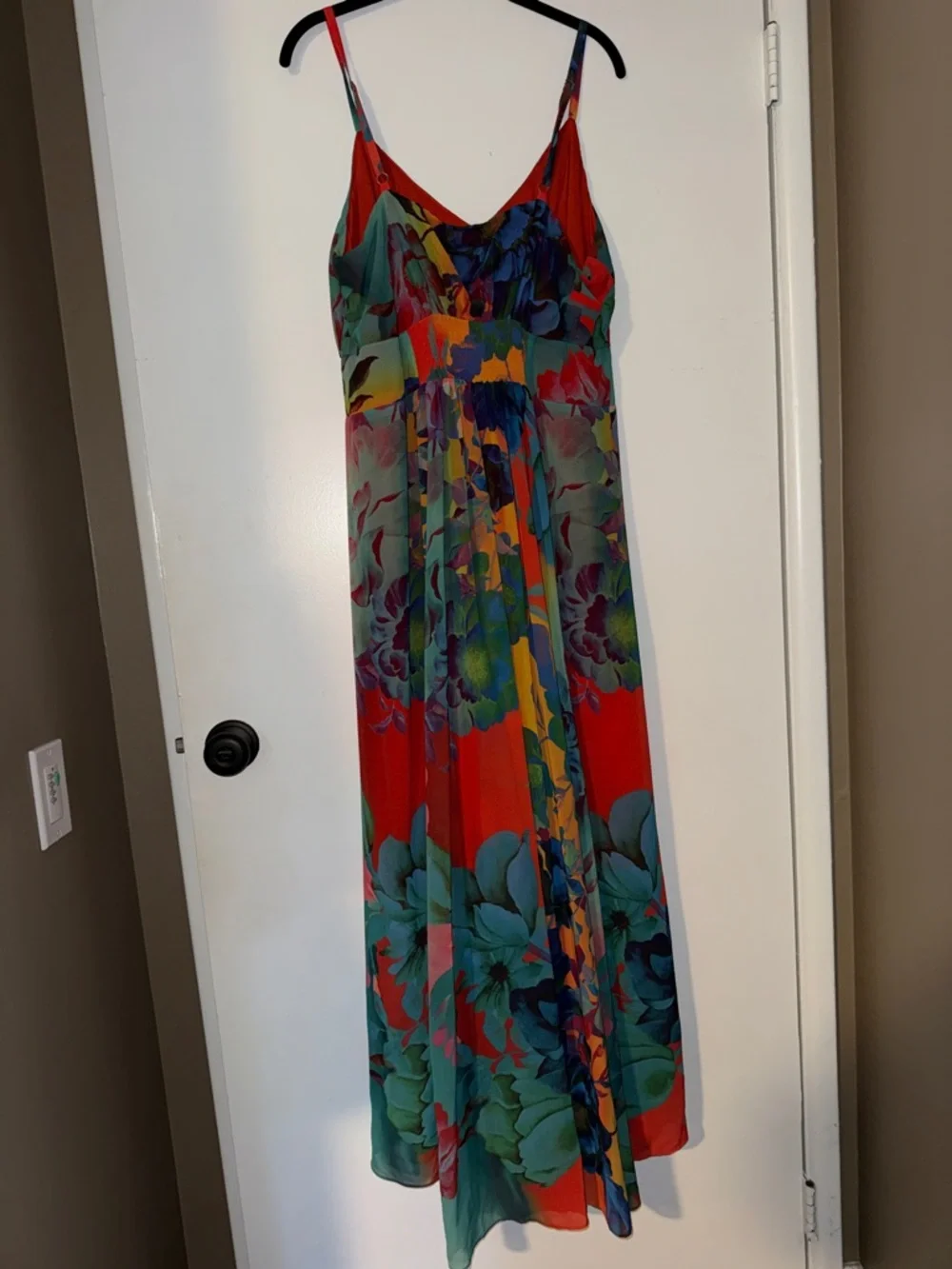 City Chic Hi-Low Floral Maxi Dress - Picture 5 of 7